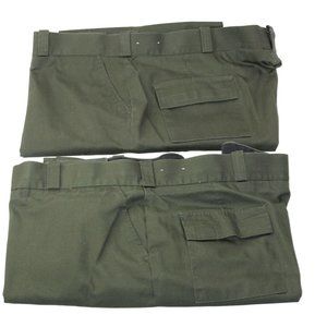 United Uniform Cargo Pants Olive Green 54 X 32 Lot Of 2 Law Enforcement EMS